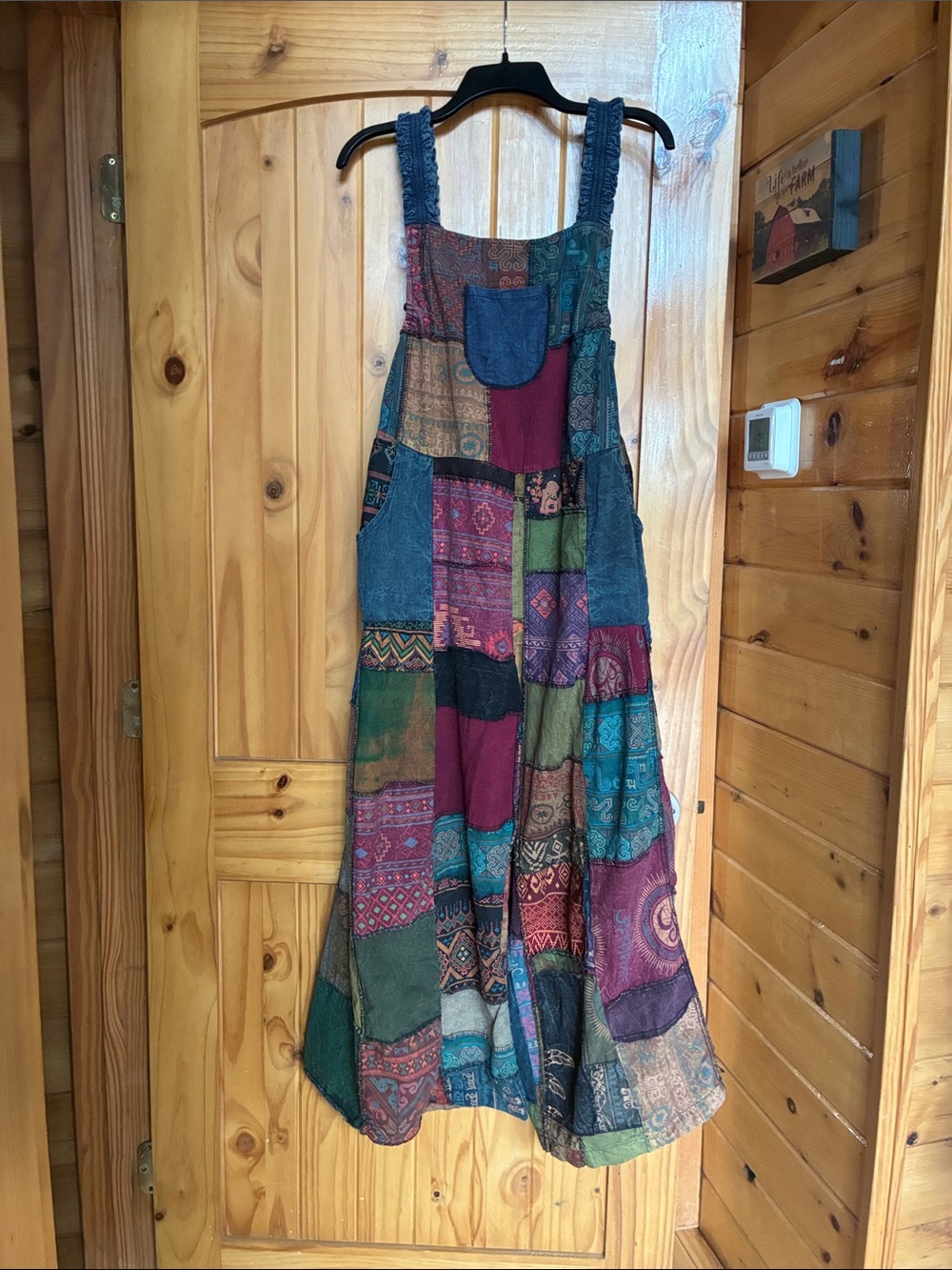 Gardenbelle shop patchwork jumpsuit